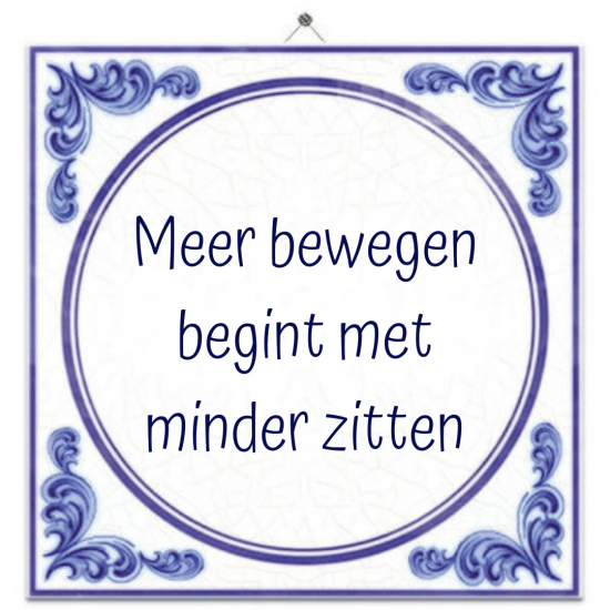 Een klein beetje bewegen levert al heel veel gezondheidswinst op