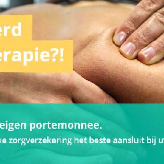 Goedkoopste zorgverzekeringen met fysiotherapie in 2020